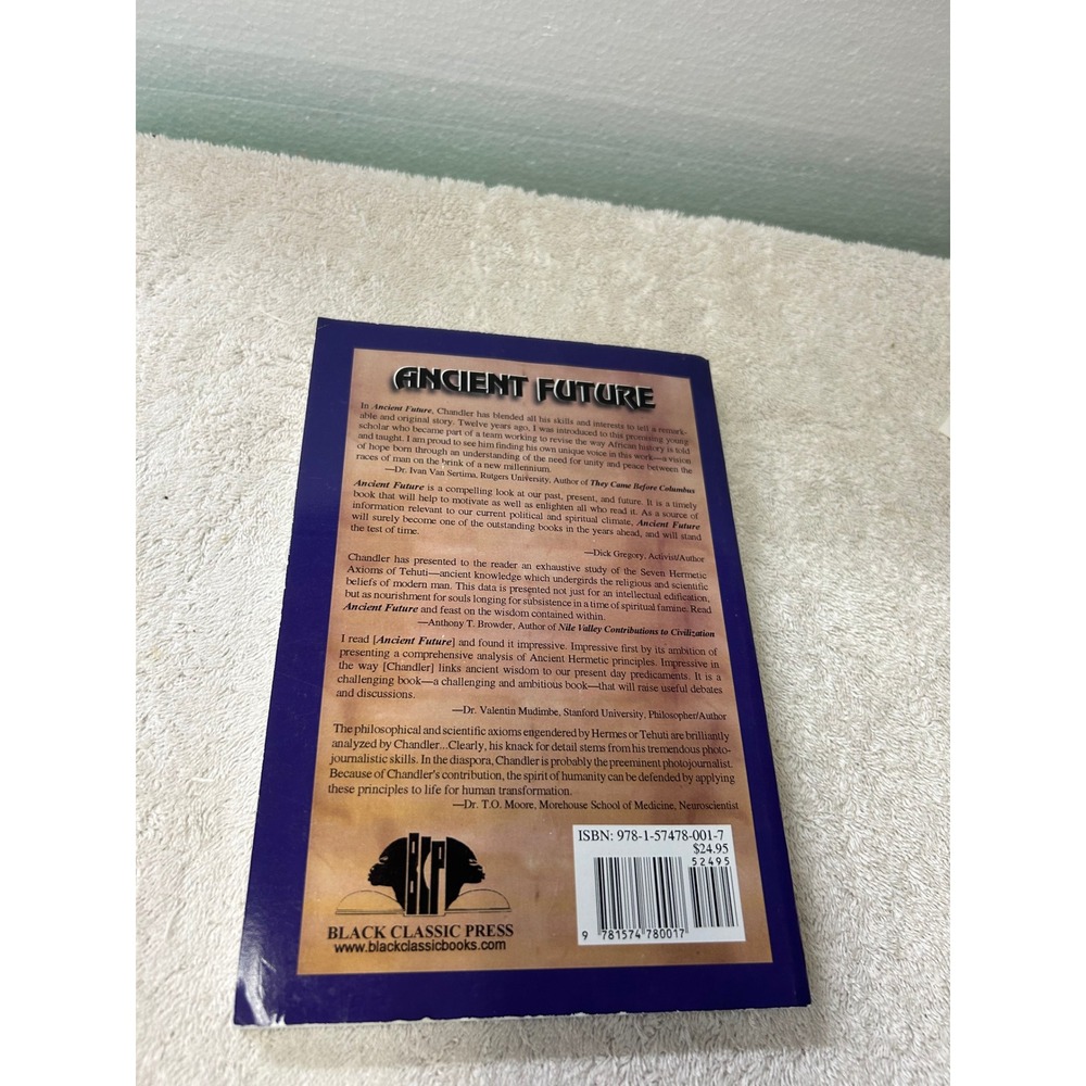 Ancient Future Wayne B Chandler Hermetic Laws of Ancient Egypt Paperback 1999 - Picture 2 of 3